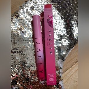 Jaclyn Cosmetics Poutspoken Liquid Lipstick in Juicy new in box discontinued
